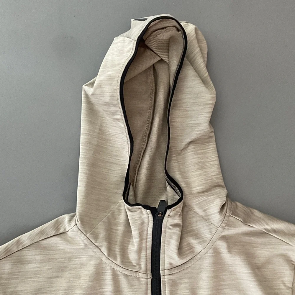 REI Lightweight Hoodie Jacket in Light Tan - Picture 2 of 16